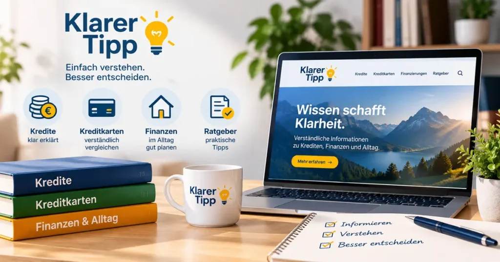 Klarer Tipp – verständliche Informationen zu SCHUFA, Krediten, Kreditkarten und Ratenkauf